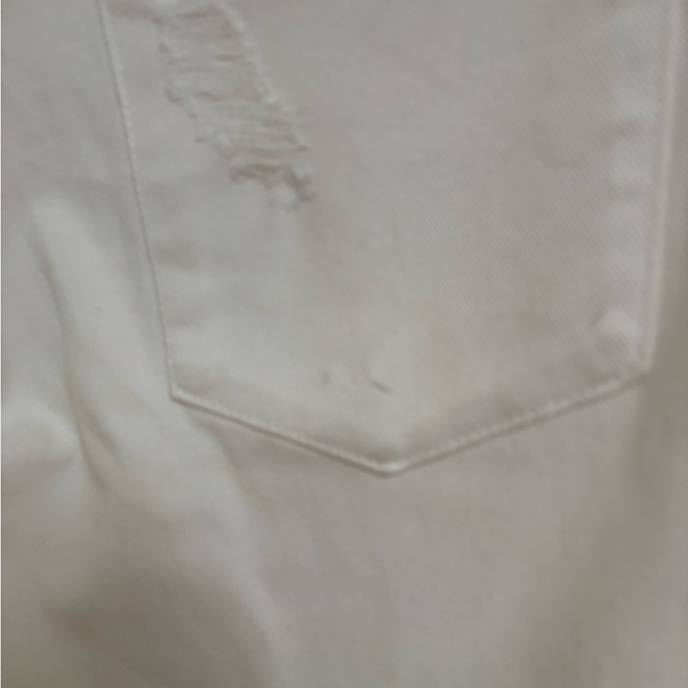 Articles Of Society White Ankle Cropped Jeans - Picture 4 of 6